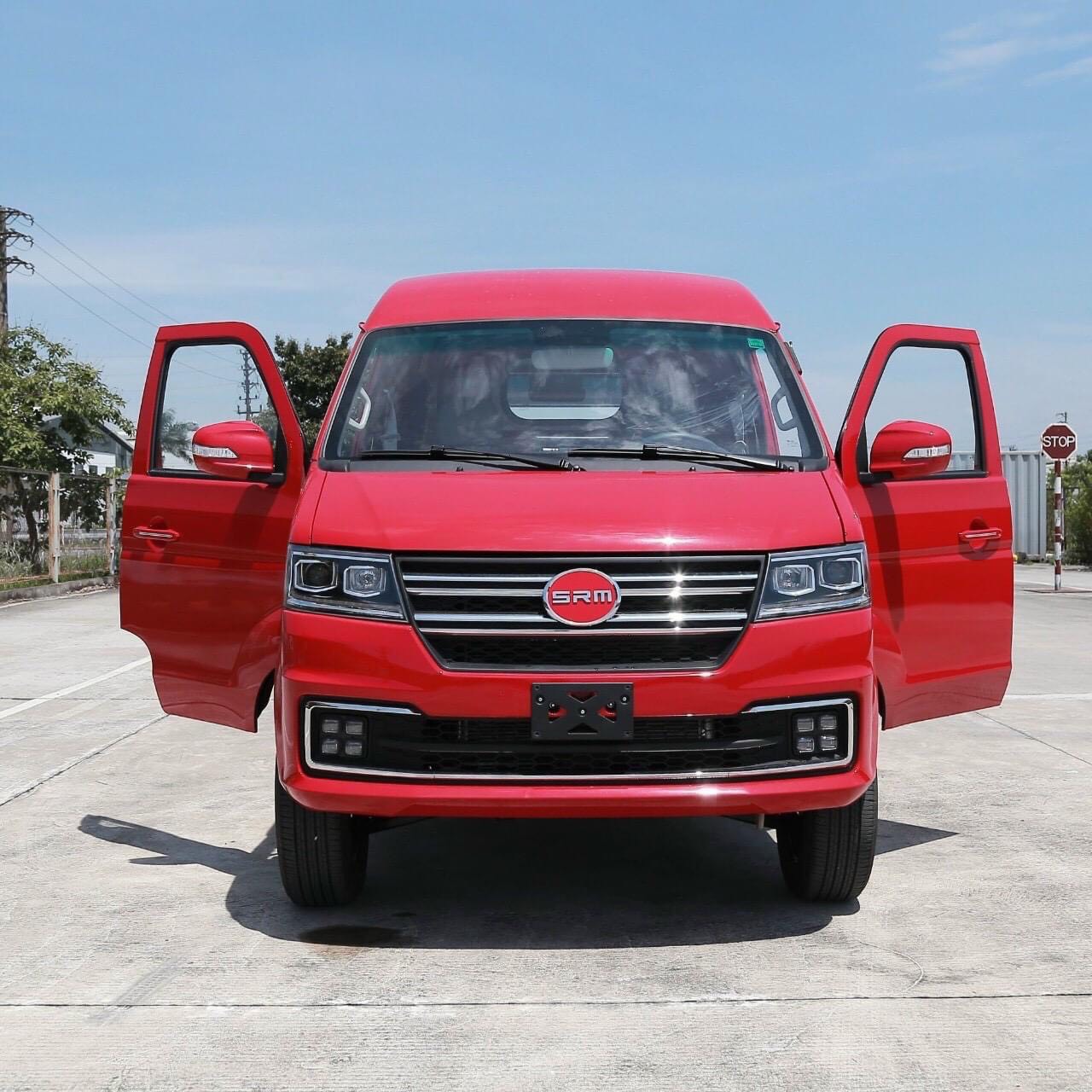 van srm 868 đỏ mở cửa